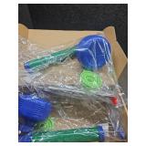 Diatomaceous Earth Applicator Garden Puffer Duster Powder Duster (Green) set of 2