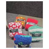ProEtrade Fuzzy Socks for Women Teen Girls Fluffy Christmas Cozy Slipper Cabin Soft Winter Warm Fleece Socks