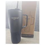 Woovo Insulated Tumbler with Handle 30 oz - Retail: $24