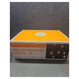 Gigalumi Solar Hanging Lights - 12 Pack Outdoor String Lights - Retail: $29