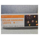 Gigalumi Solar Hanging Lights - 12 Pack Outdoor String Lights - Retail: $29
