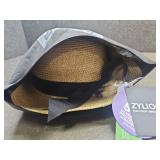 Zylioo 2XL/XL/L/M/S Womens Straw Hat,Wide Brim Sun Protection Beach Hats,UPF 50+ Floppy Summer Hat for Small Heads