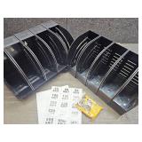 Multi-Tier Sandpaper Grit Organizer Rack - Retail: $25