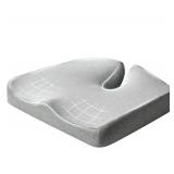 Seat Cushions, Memory Cotton Cushions, Office Chairs and Cars for Ultimate Comfort, Size up Premium Durable (Gray) 21.5 * 17.7 * 4 inches