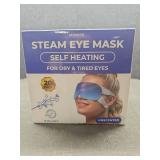 Monier Self-Heating Steam Eye Mask - 20 Pack Unscented - Retail: $15