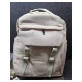 Modern Minimalist Cream Backpack - Retail: $35