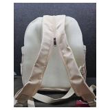 Modern Minimalist Cream Backpack - Retail: $35