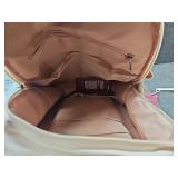 Modern Minimalist Cream Backpack - Retail: $35