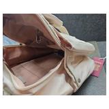 Modern Minimalist Cream Backpack - Retail: $35