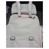 Modern Minimalist Cream Backpack - Retail: $35