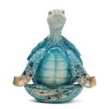 Meditating Turtle Zen Figurine - Retail: $24