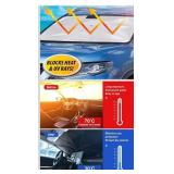 Car Interior Windshield Sunshade Large 55"x31" Car SUV Truck Sunshade Umbrella Patented Design"