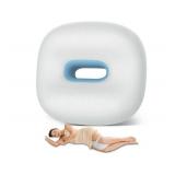 Knee Pillow for Side Sleepers, Memory Foam Leg Pillow for Side Sleeping, Between Legs Pillow for Hip and Back Pain Relief - Side Sleeper Pillow with Breathable Pillowcase and Elastic Strap