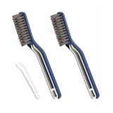 2PCS Crevice Clean Brush,Hard Bristle Crevice Cleaning Brush,Bathroom Brush Cleaner Tool,Kitchen Stiff Bristle Crevice Cleaning Brush