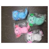 4PCS Stress Relief Axolotl Toy|Taba Squishy Squeeze Axolotl Party Favors Toy |Cute Malt Sugar Filled Sensory Fidget Toy | Filled Stretchy Salamander Animal Fun Squeeze Toy(4.7 x 3.9 Inch)