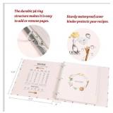 Homecooked Happiness Vintage Recipe Binder 3 Ring, 50 Blank Doubled-Size Cards, 50 Clear Protective Sleeves, 5 Dividers for Recipes Desserts, Bread & Pastries, Main Dishes, Soup & Salads, Appetizers