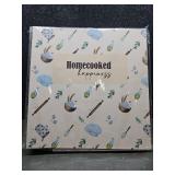 Homecooked Happiness Vintage Recipe Binder 3 Ring, 50 Blank Doubled-Size Cards, 50 Clear Protective Sleeves, 5 Dividers for Recipes Desserts, Bread & Pastries, Main Dishes, Soup & Salads, Appetizers