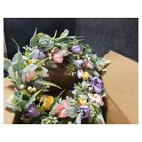 Spring Garden DIY Floral Wreath Kit 17" - Retail: $45"
