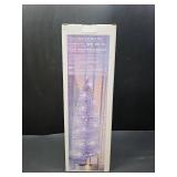 Varmax Prelit Christmas Tree Glitter Tabletop Tree Bottle Brush Trees 13.8