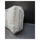 Macouba White Bath Towels for Bathroom Towel Set - White Towels with Stylish Trim, Round Edges - Towels Bathroom Sets, 100% Turkish Cotton, 600 GSM - Bath Towel Set of 6, 2 Bath 2 Hand and 2 Face