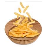 250 Pcs 7.9 Inch Round Air Fryer Liners Disposable for Home Bakers - Thickened Silicone Oil Paper - Withstands up to 450Â°F Heat - for Air Fryer 5 to 8 Qt