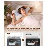 Dream Without Pain Cervical Neck Pillow for Sleeping, Ergonomic Side Sleeper Pillows for Adults, Cooling Orthopedic Pillow for Neck Relief Support, Memory Foam Pillows Back Stomach Sleepers Standard s