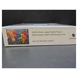 ALL4JIG Flowers Fun Jigsaw Puzzles for Adults and Kids, 1000 Pieces, Christmas Secret Santa Gift, White Elephant Gifts, Number Partitioned for Easy Solving