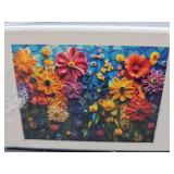 ALL4JIG Flowers Fun Jigsaw Puzzles for Adults and Kids, 1000 Pieces, Christmas Secret Santa Gift, White Elephant Gifts, Number Partitioned for Easy Solving