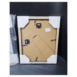 Fun Memories 8x10 Picture Frame with Mat for 5x7 Photo - Solid Wood Photo Frames Set of 2, Shatterproof HD Plexiglass, Removable Mat, Vertical/Horizontal Wall Display with Hanging Hardware, Suitable f