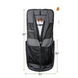 WELKINLAND Large Suit Travel Bag, Travel Garment Bag, Carry-On Garment Bag, Suit Travel Bags For Men,Garment Bags For Travel, Travel Hanging Garment Bags