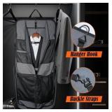 WELKINLAND Large Suit Travel Bag, Travel Garment Bag, Carry-On Garment Bag, Suit Travel Bags For Men,Garment Bags For Travel, Travel Hanging Garment Bags