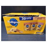 Pedigree Chopped Ground Dinner Adult Soft Wet Dog Food 30-Count Variety Pack, 3.5 oz Pouches. BB 9 / 26