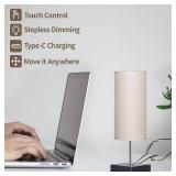 Cordless Table Lamp, Battery Operated Lamp Touch Dimmable,Rechargeable Lamp for NightStand, Battery Powered Wireless Table Lamp for Decor, Living Room, Dorm-2Pack