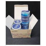 4 Pack Car Cleaning Gel, Blue Car Cleaning Putty, Universal Auto Detailing Tools Car Slime Dust Cleaning Gel for Car Interior, Air Vent, Dashboard, Keyboard 28 OZ (Blue)
