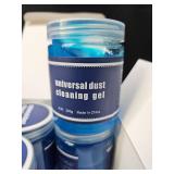 4 Pack Car Cleaning Gel, Blue Car Cleaning Putty, Universal Auto Detailing Tools Car Slime Dust Cleaning Gel for Car Interior, Air Vent, Dashboard, Keyboard 28 OZ (Blue)