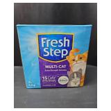 Fresh Step Multi-Cat Scented Clumping Cat Litter with the Power of Febreze 14 lbs