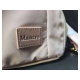 Breast Pump Bag for Women,Diaper Bag Tote with Separate Universal Breast Pump Pocket Compatible for Medela, Spectra S1,S2, Mancro Mommy Bag for Hospital, Pink