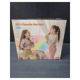 Karaoke Machine for Kids, Kids Karaoke Machine for Girls with 2 Wireless Microphones Mini Portable Bluetooth Speaker Kids Karaoke Machine Gifts for Girls and Boys Family Party (Pink)