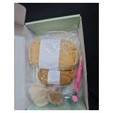 Y-times Crochet Kit for Beginners,DIY Sheep Crochet Kit,Learn to Crochet for Adults Kids,Cute Sheep Knitting Kit Supplies,Accessories Including Yarn Hook -with Step-by-Step Video Tutorials