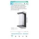 LED Wall Lights, 24W Modern Outdoor Light Fixture, Exterior Lighting Fixtures, IP65 Waterproof Wall Lights Outdoor Sconce Lights for Front Exterior Porch & Patio Garage