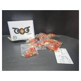 QOQ Rose Flowers Bouquet Building Sets Artificial Flower Building Kit