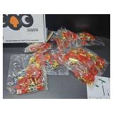 QOQ Rose Flowers Bouquet Building Sets Artificial Flower Building Kit