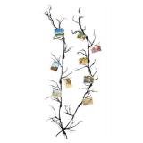 Artificial Fake Tree Branches for Decoration 1PCS - 98 Inches Bendable Hanging Artificial Wall Tree Vine, Fake Reptile Plants Branches Twigs for Outdoor Bedroom Garden Home Background Decoration