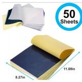 Tattoo Transfer Paper 50 Sheets Tattoo Stencil Paper A4 Size 4 Layers DIY Tattoo Tracing Paper Tattoo Kit Tattoo Supplies