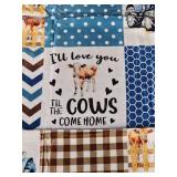 Farm Tractor Blanket,Farm Animal Blankets,Truck Tractor Decor Throw Blanket Gifts for Girls Boys,Soft Lightweight Car Blanket for Boys Room Decor Bed Sofa,40"x50"-Throw Size for Kids"
