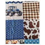 Farm Tractor Blanket,Farm Animal Blankets,Truck Tractor Decor Throw Blanket Gifts for Girls Boys,Soft Lightweight Car Blanket for Boys Room Decor Bed Sofa,40"x50"-Throw Size for Kids"