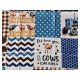 Farm Tractor Blanket,Farm Animal Blankets,Truck Tractor Decor Throw Blanket Gifts for Girls Boys,Soft Lightweight Car Blanket for Boys Room Decor Bed Sofa,40"x50"-Throw Size for Kids"