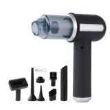 Vacuum Cleaner,Handheld Car Vacuum Cleaner,and Air Duster,Multi-Nozzles,for Car, Office,Home