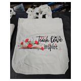 VAIPI 6 Pack Teacher Appreciation Gifts Teacher Tote Bags Teacher Gifts Bags Canvas