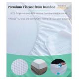 Mattress Protector Noiseless, Ultimate Comfort, Waterproof, 2024 Luxury Premium Quality with Deep Pocket (Queen)